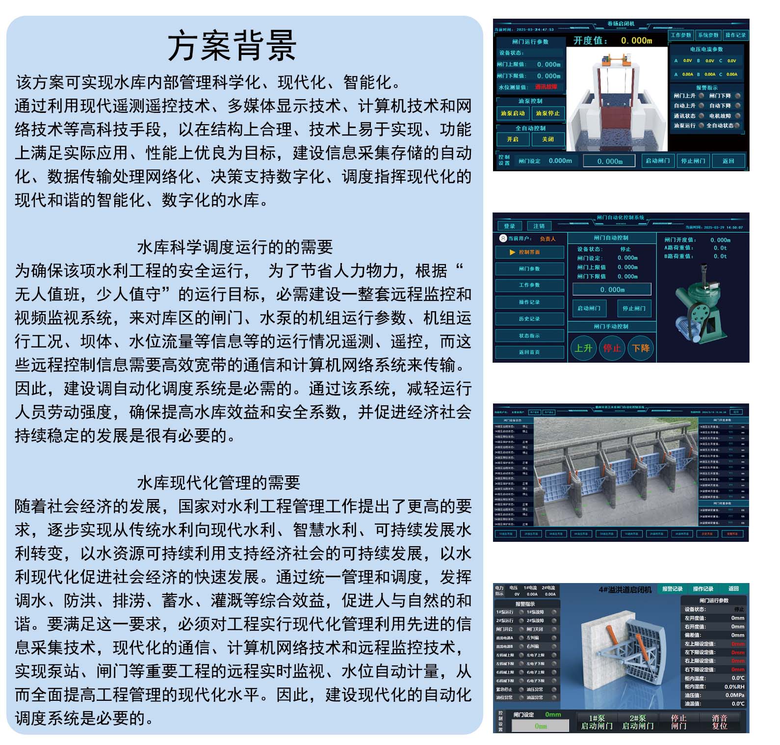 闸门自动化系统